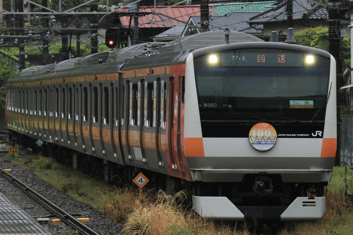 JR東日本 豊田車両センター本区 E233系 トタ青660編成