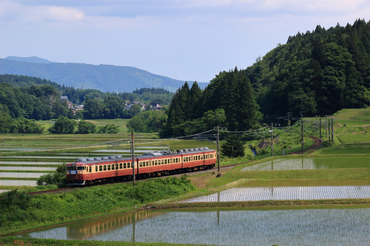 えちごトキめき鉄道 直江津運転センター 455系 W1編成