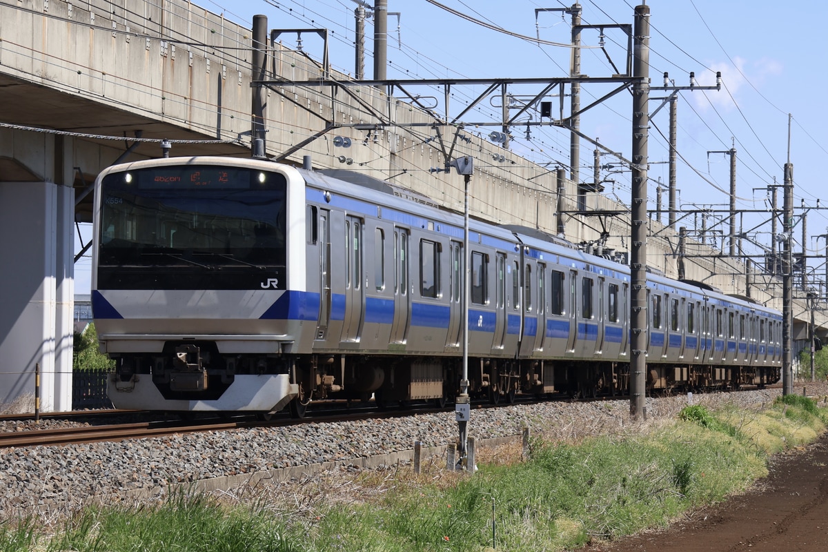 JR東日本 勝田車両センター E531系 カツK554編成