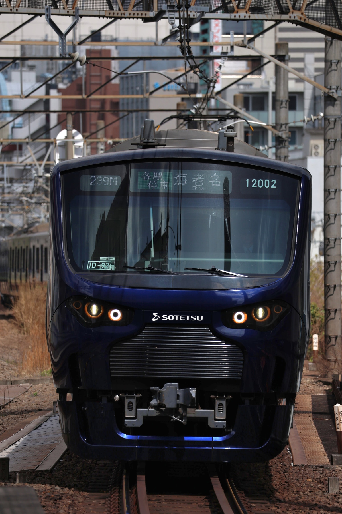 相模鉄道 かしわ台車両センター 12000系 12102F