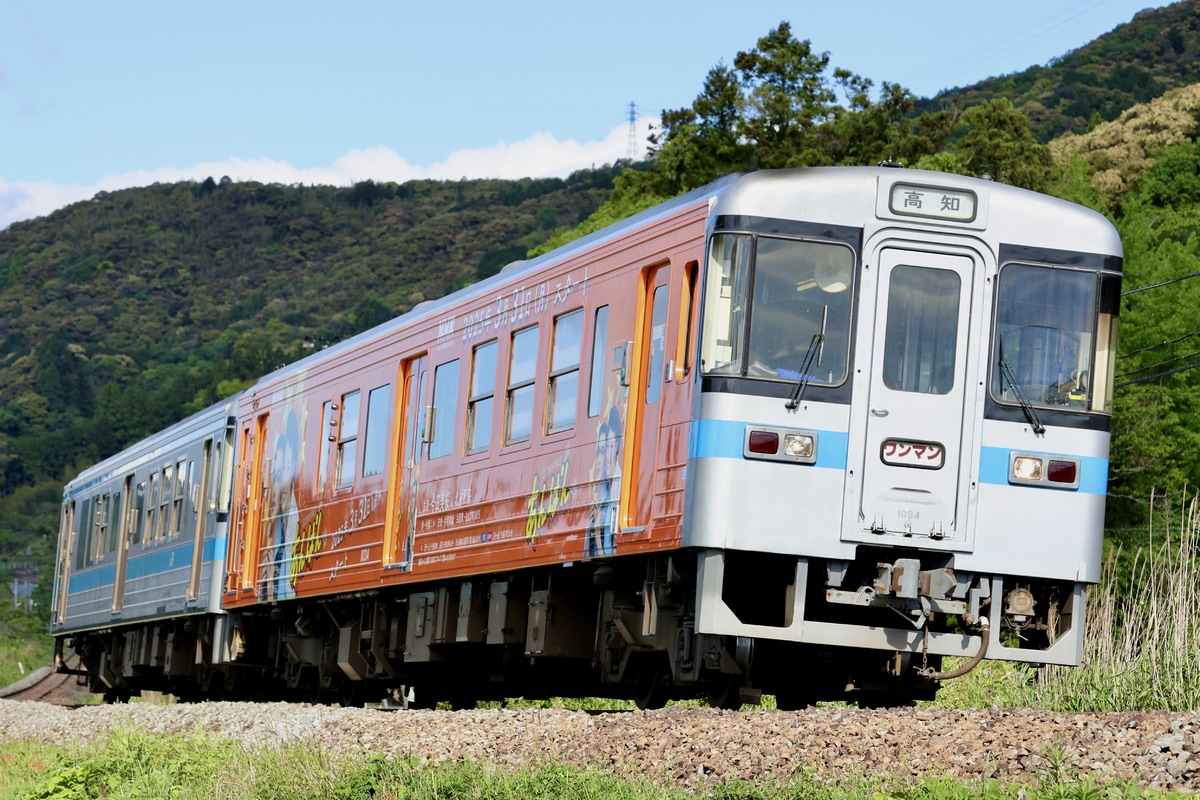 JR四国 高知運転所 1000形 1034