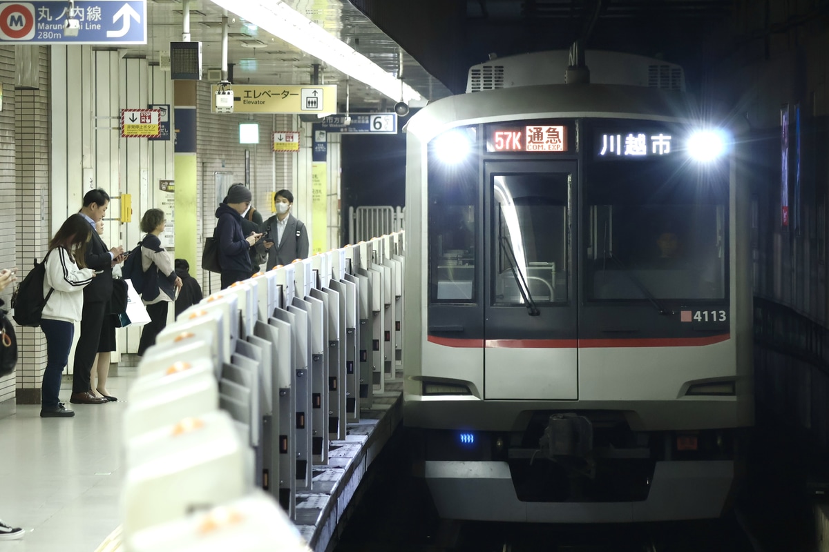 東急電鉄 元住吉検車区 5050系 4113f