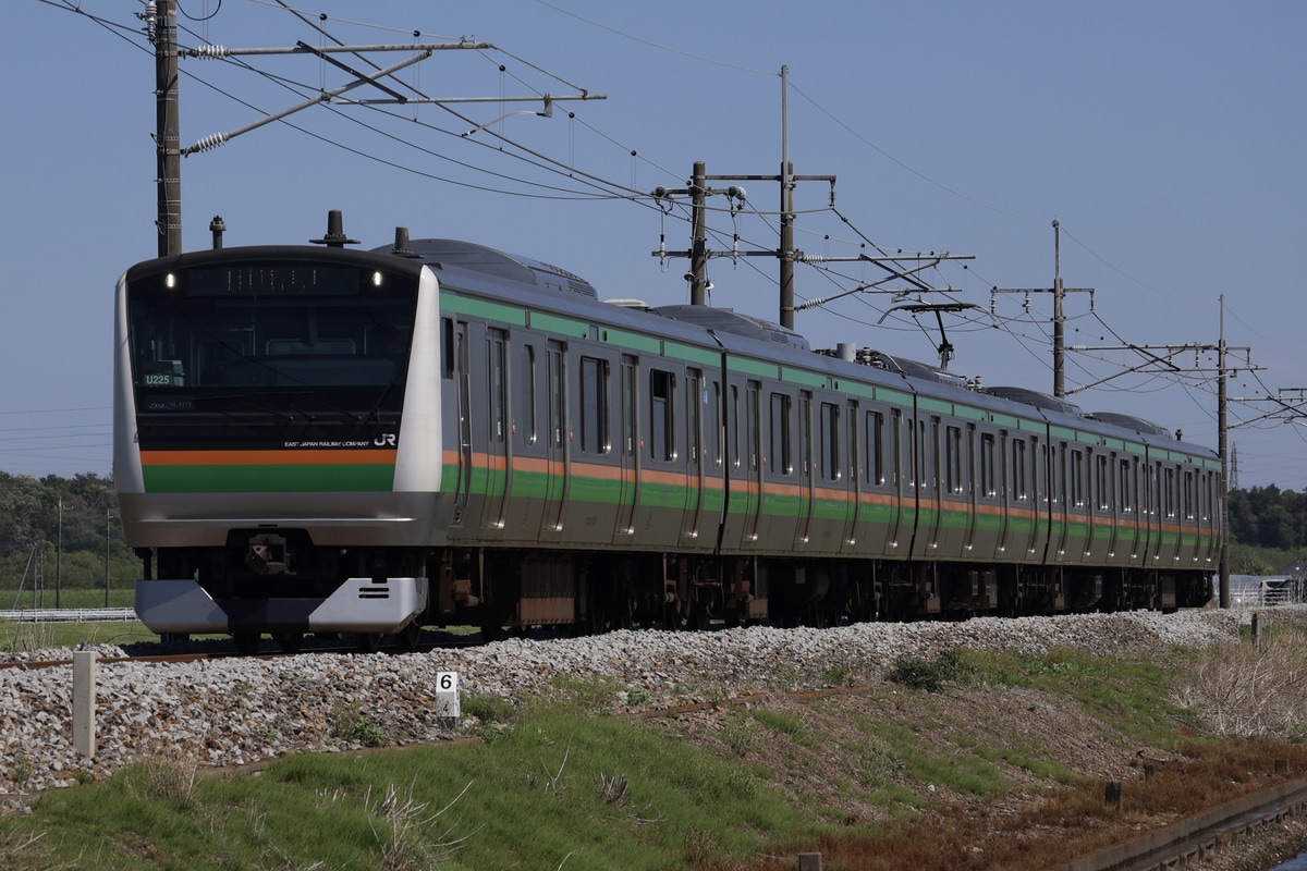 JR東日本 小山車両センター E233系 ヤマU225編成