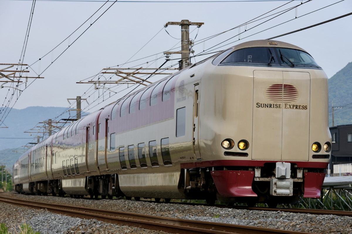 JR西日本 後藤総合車両所出雲支所 285系 3
