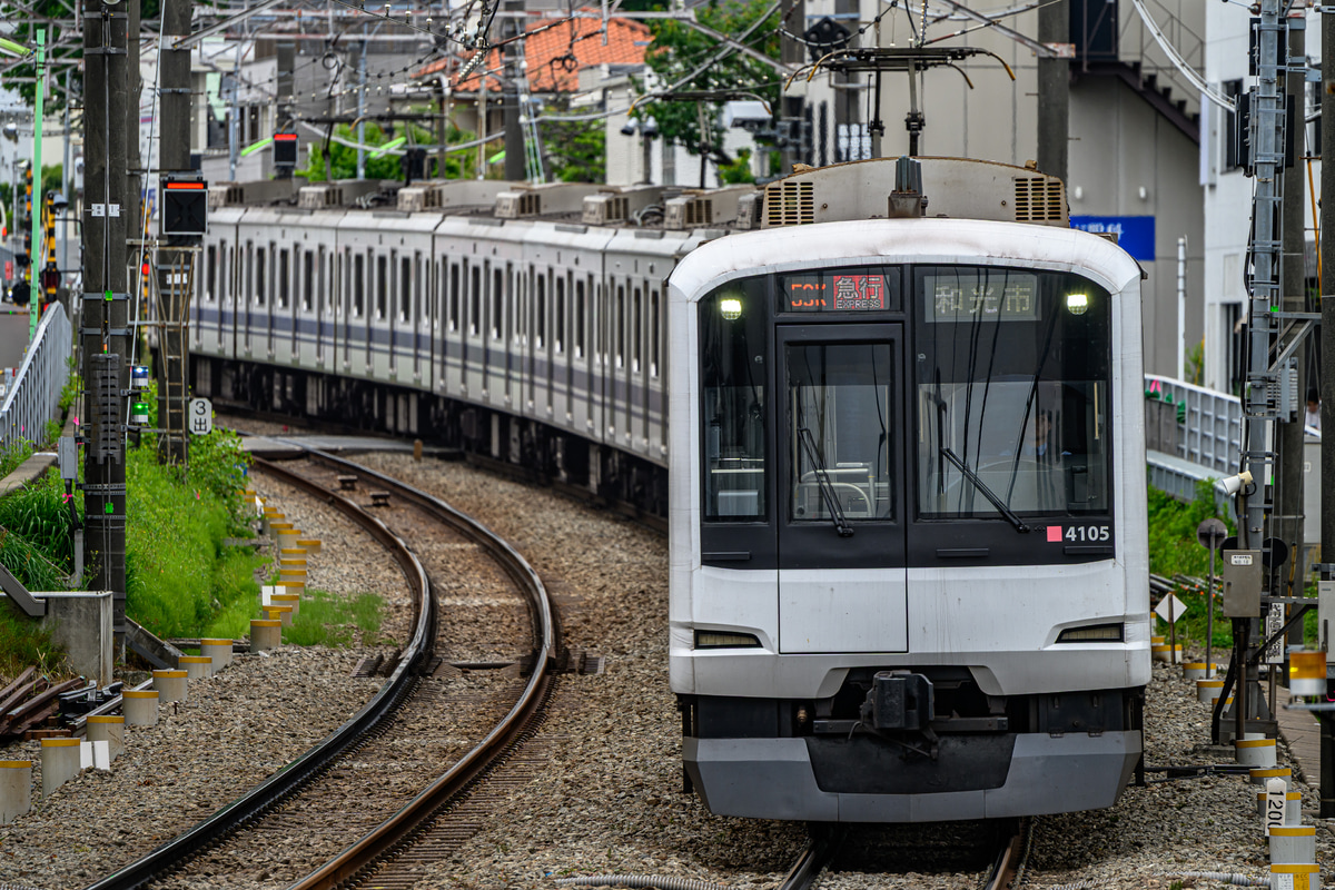 東急電鉄 元住吉検車区 5050系 4105F