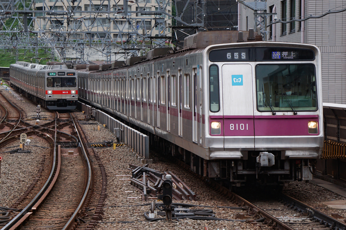 東京メトロ 鷺沼検車区 8000系 8101F