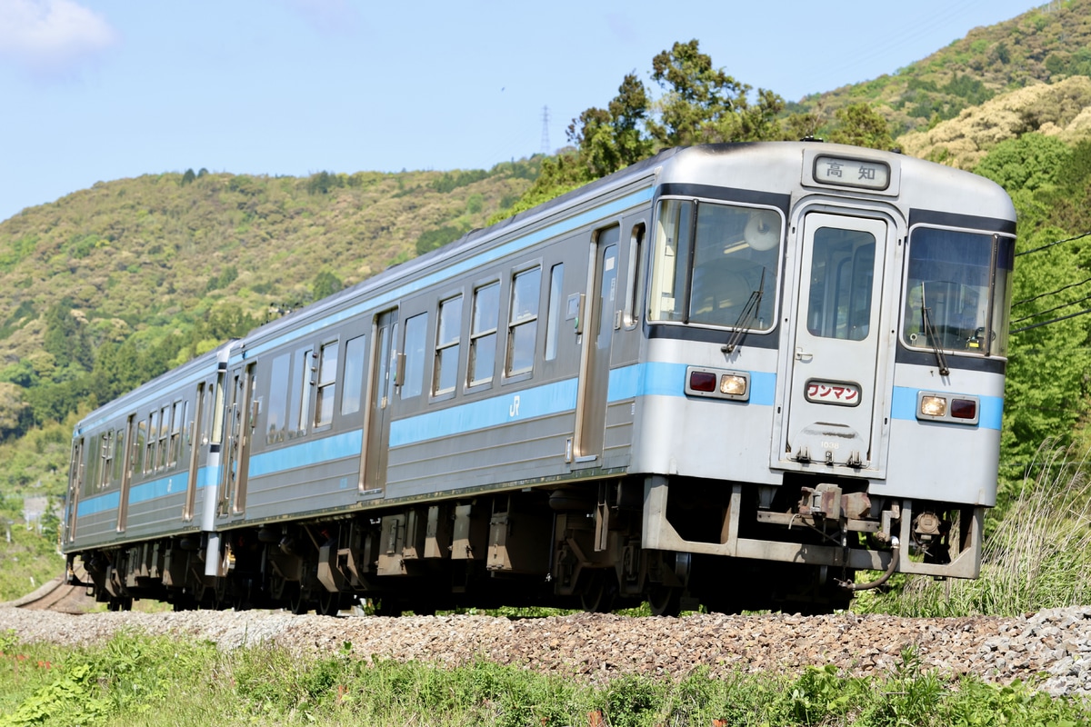 JR四国 高知運転所 1000形 1038