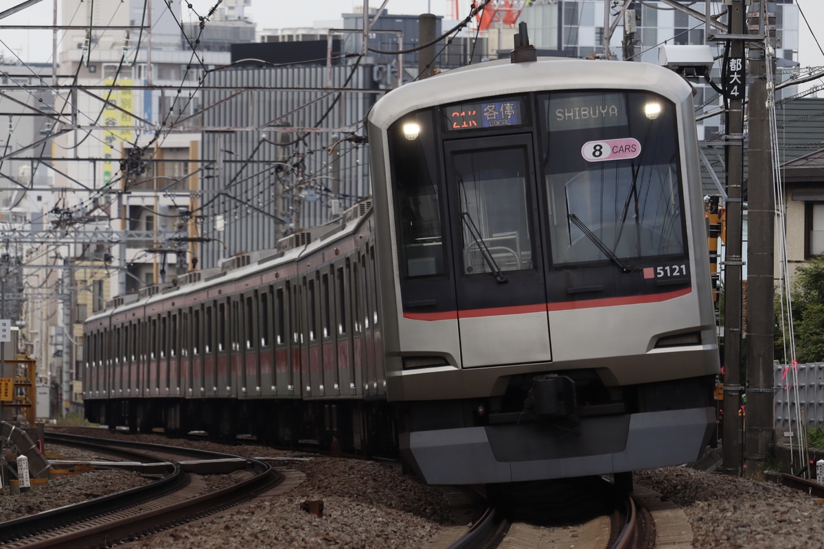 東急電鉄 元住吉検車区 5000系 5121F