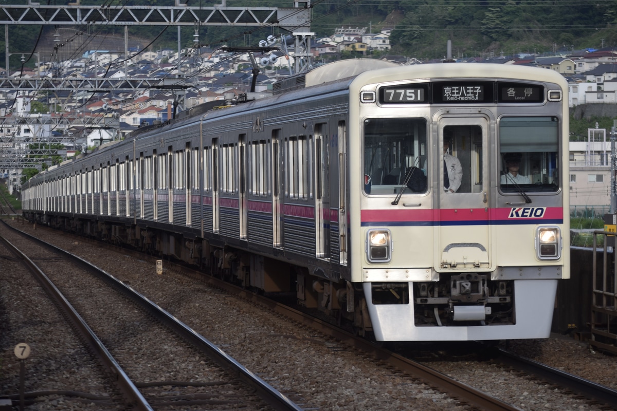 京王電鉄 若葉台検車区 7000系 7701F