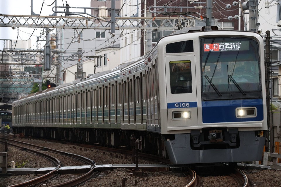 西武6000系6106F(6106編成)の編成データ、編成表、ニュース