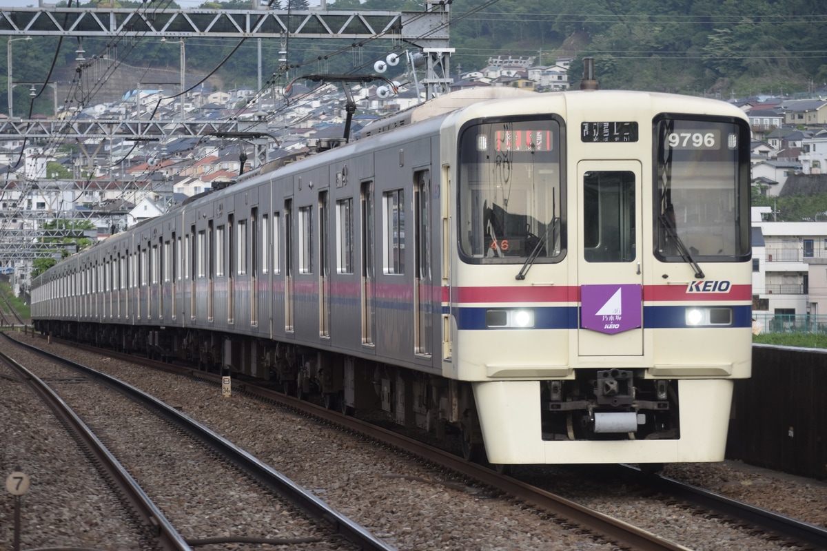 京王電鉄 若葉台検車区 9000系 9746F