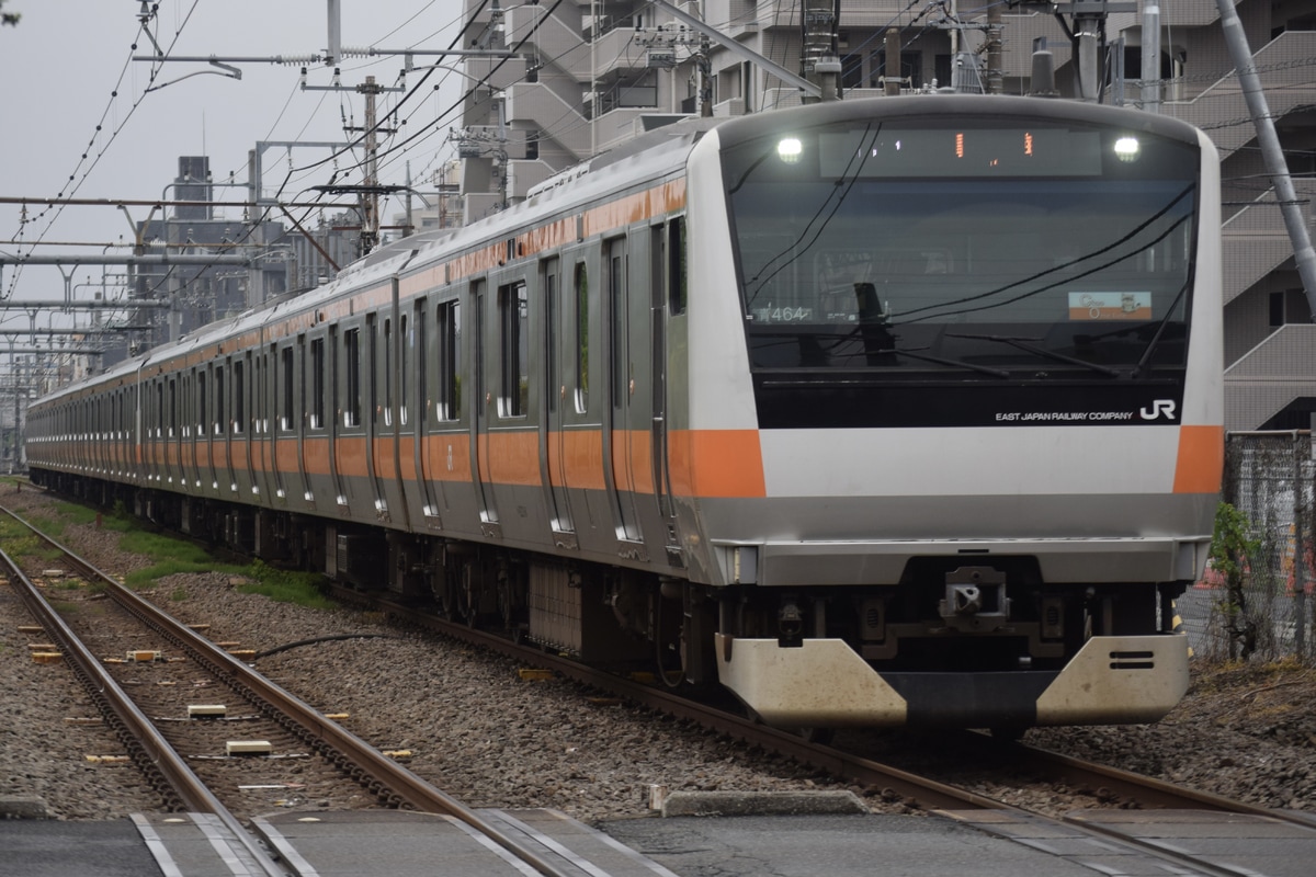 JR東日本 豊田車両センター本区 E233系 トタ青464編成
