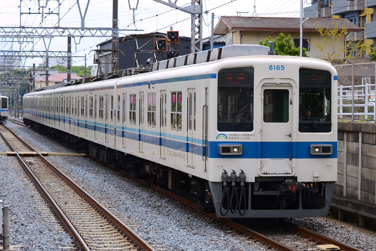 東武鉄道 南栗橋車両管区七光台支所 8000系 8165F