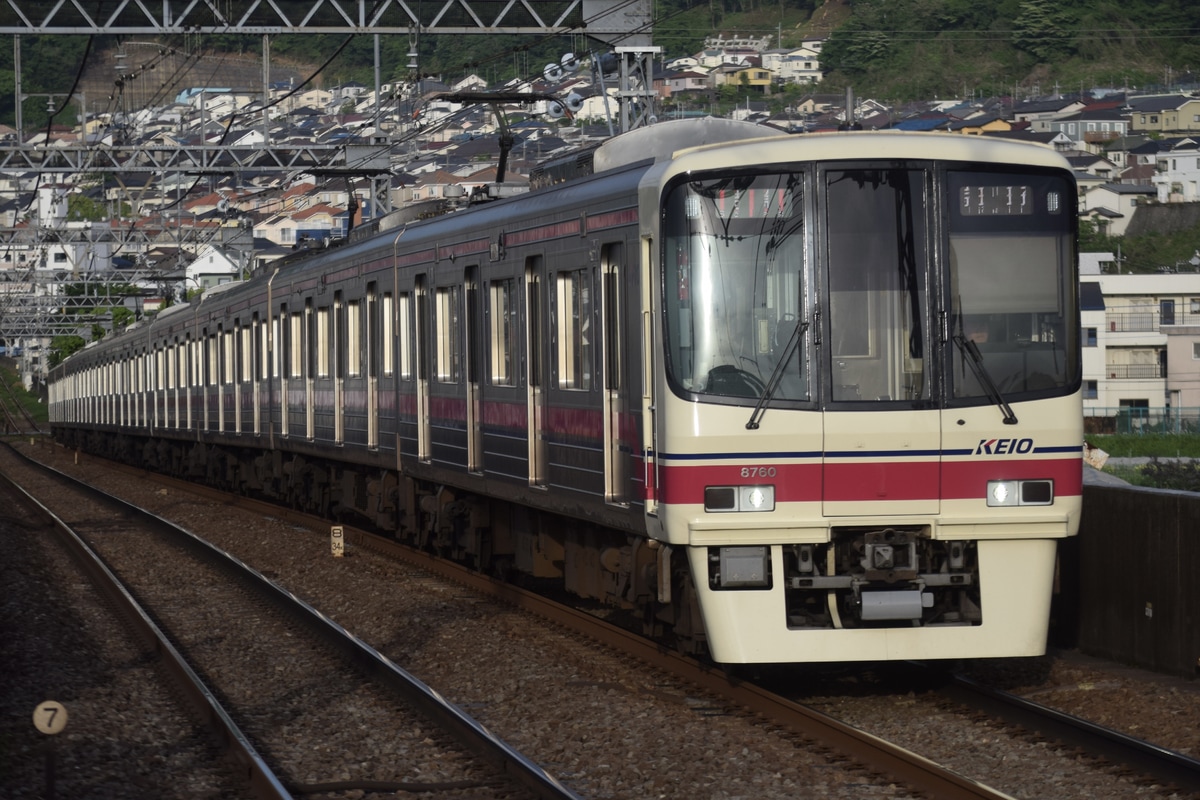 京王電鉄 若葉台検車区 8000系 8710F