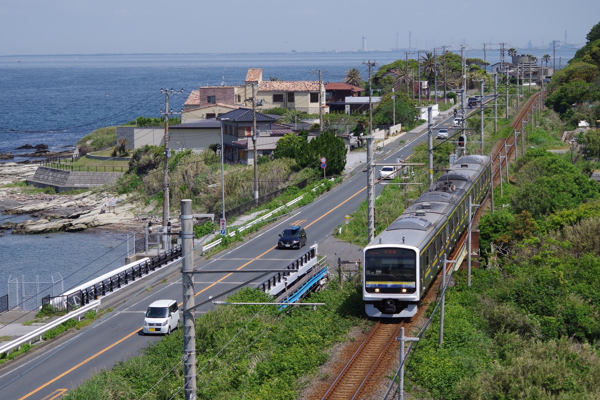 JR東日本 幕張車両センター本区 209系 マリC438編成