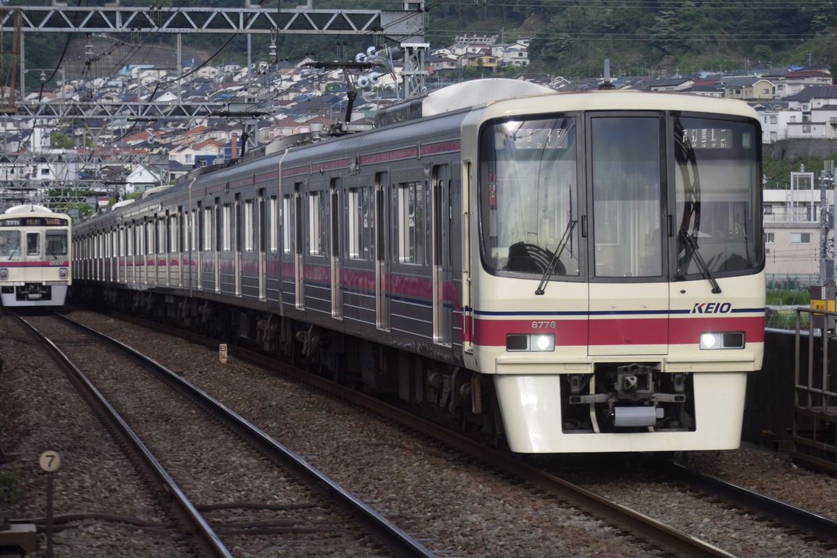 京王電鉄 若葉台検車区 8000系 8728F