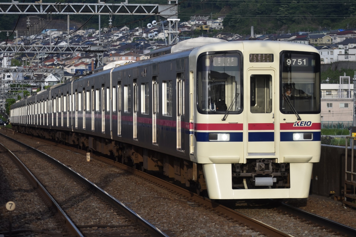 京王電鉄 若葉台検車区 9000系 9701F