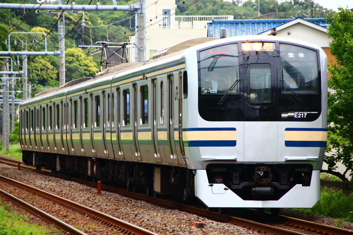 JR東日本 鎌倉車両センター本所 E217系 Y-101編成