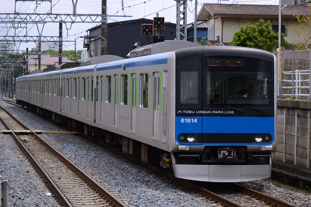 東武鉄道 南栗橋車両管区七光台支所 60000系 61614F