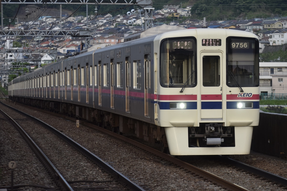 京王電鉄 若葉台検車区 9000系 9706F