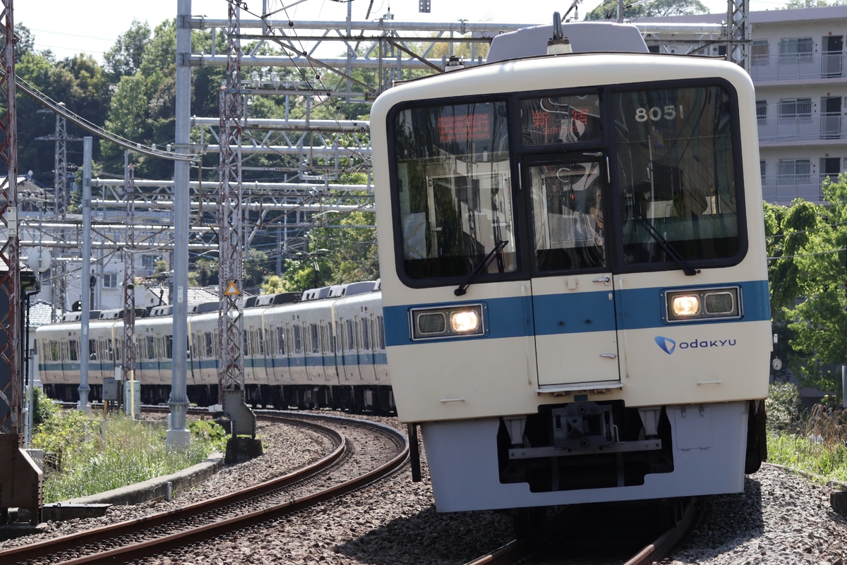 小田急電鉄 海老名検車区 8000系 8051f