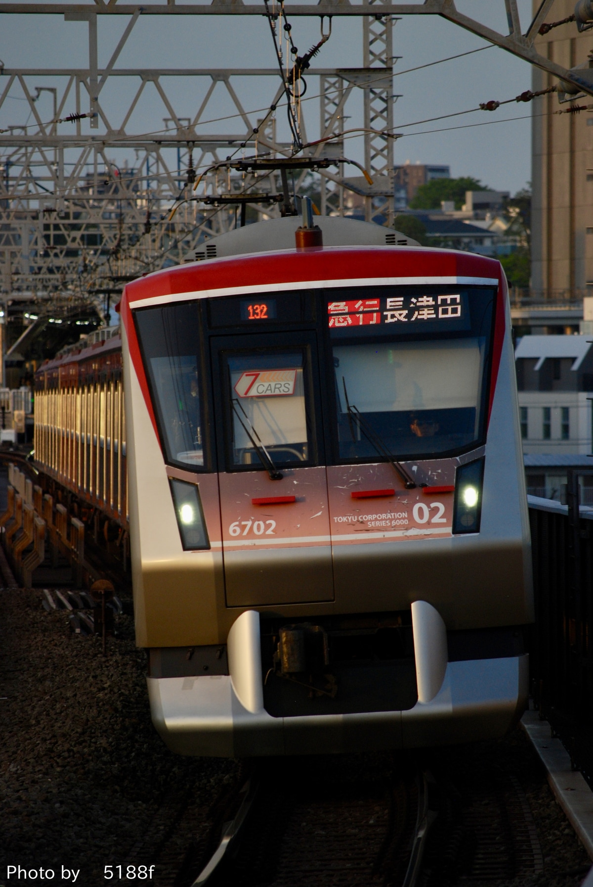 東急電鉄 長津田検車区 6000系 6102F