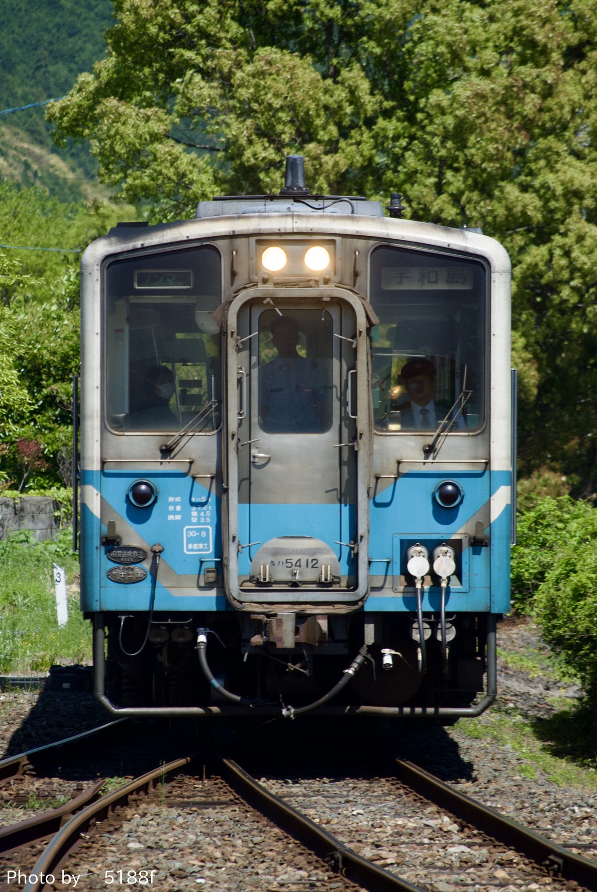 JR四国 松山運転所 キハ54系 12