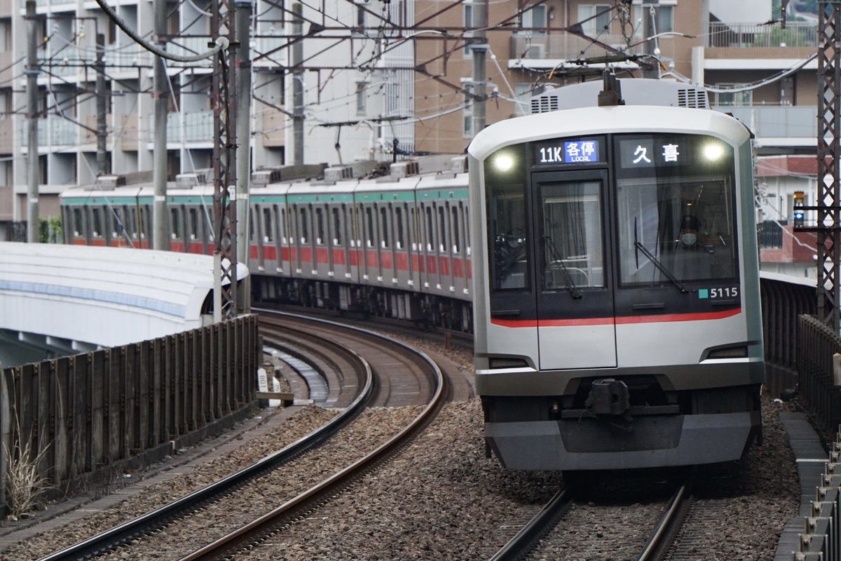 東急電鉄 長津田検車区 5000系 5115F