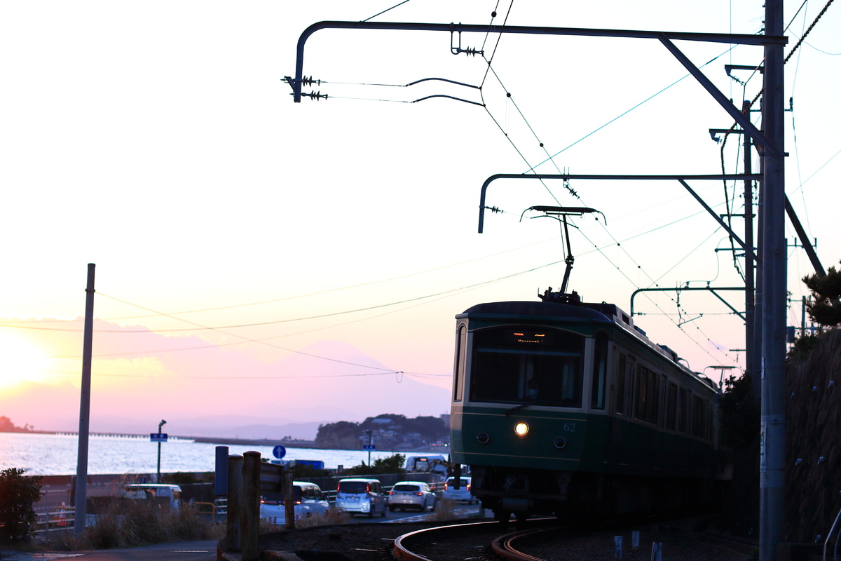江ノ島電鉄 極楽寺検車区 20形 22F