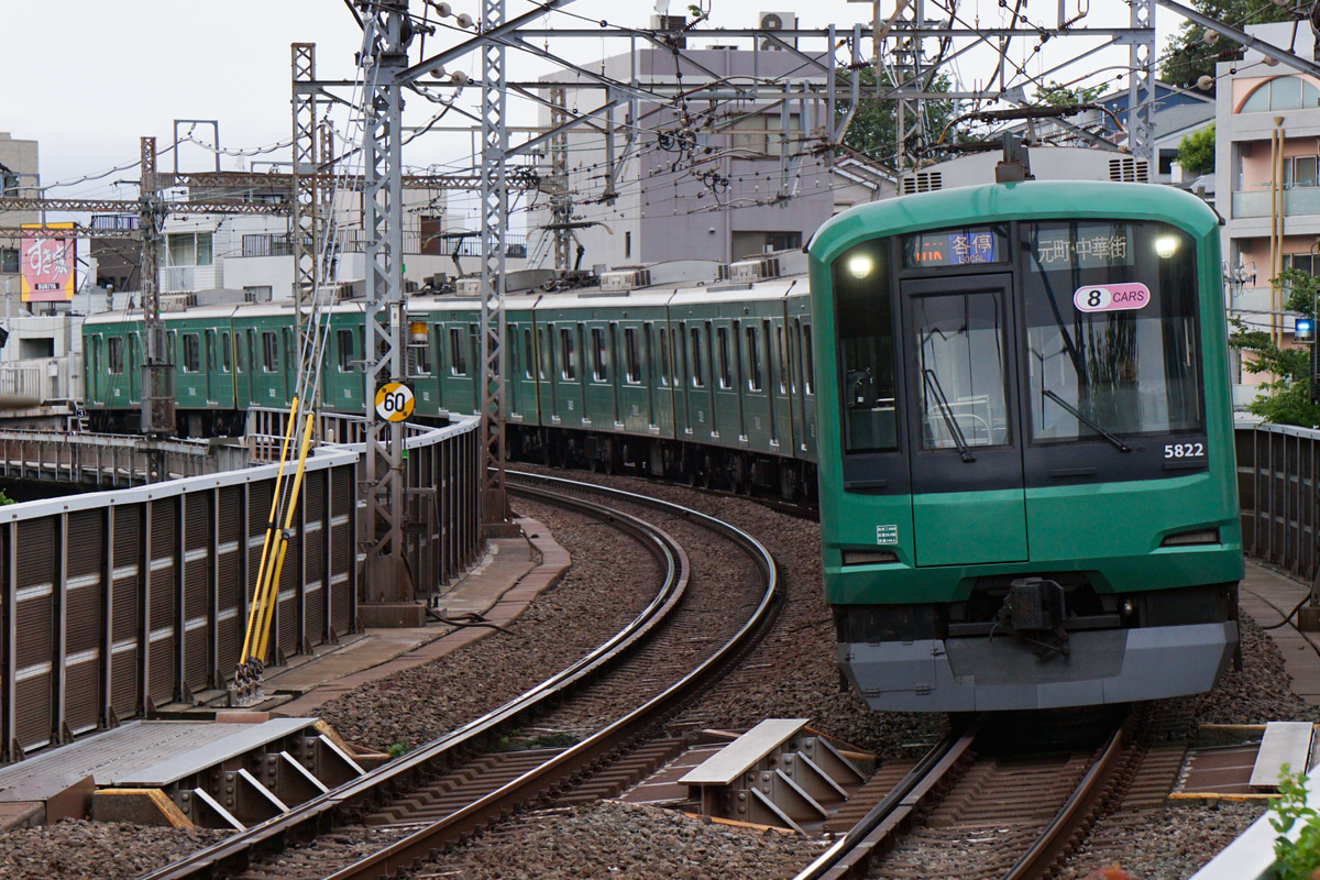 東急電鉄 元住吉検車区 5050系 5122F