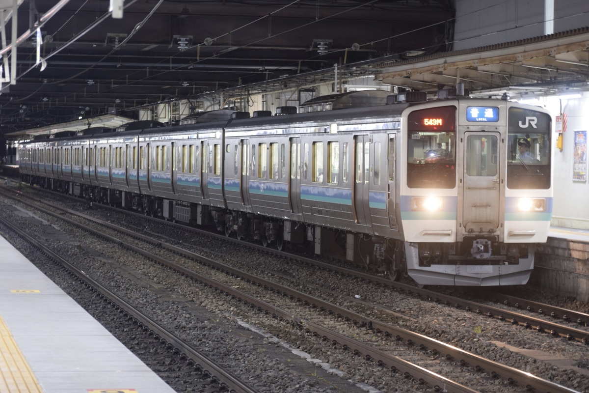 JR東日本 長野総合車両センター 211系 ナノN604編成