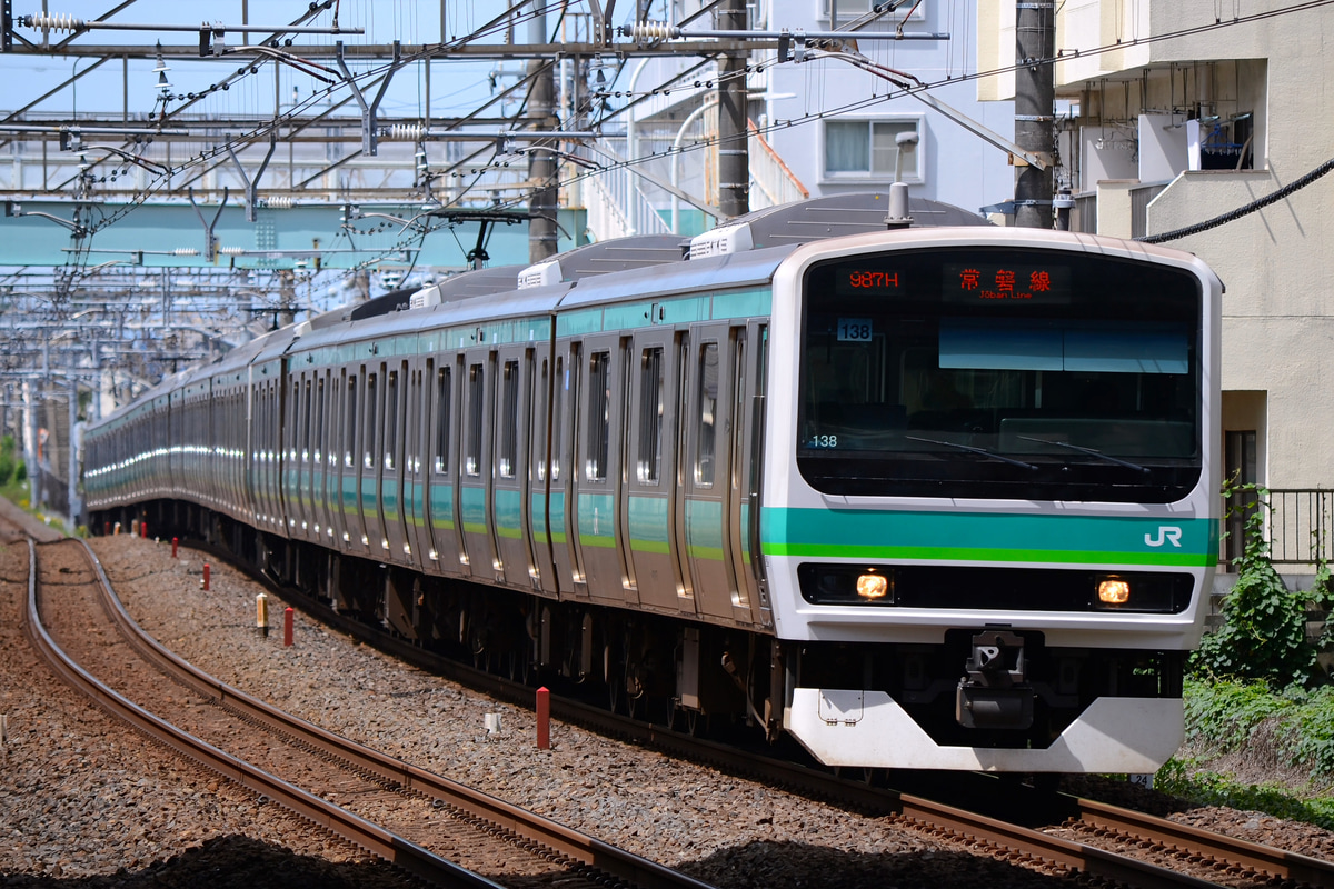 JR東日本 松戸車両センター本区 E231系 マト138編成