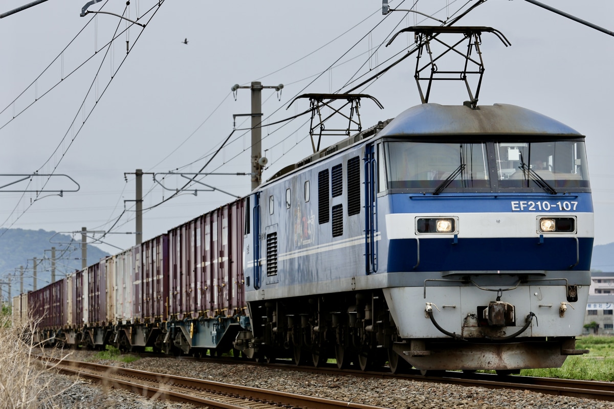 JR貨物 吹田機関区 EF210 107
