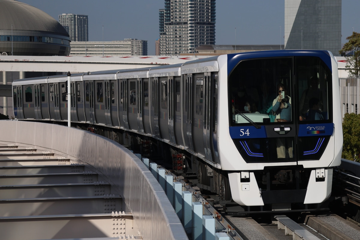 ゆりかもめ 有明車両基地 7500系 7541F