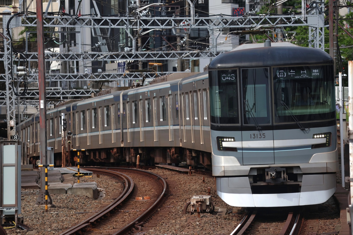 東京メトロ 千住検車区 13000系 13135F