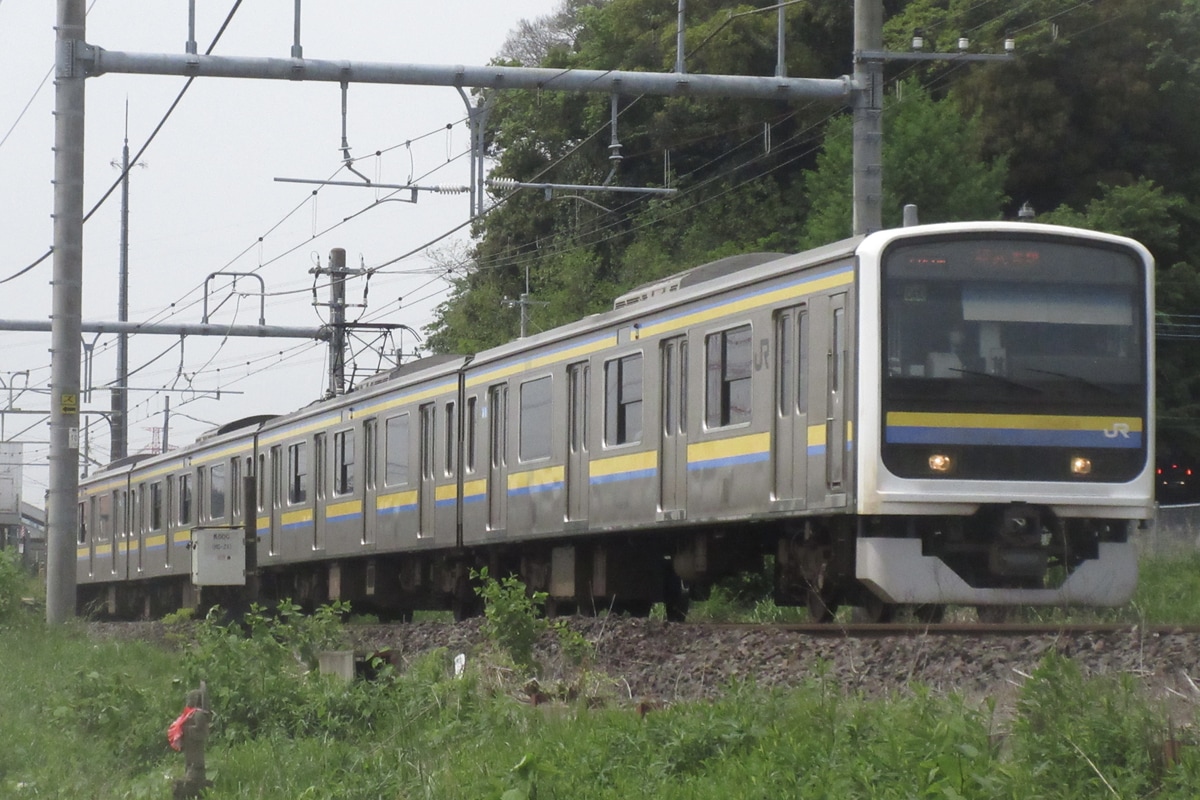 JR東日本 幕張車両センター 209系 マリC410編成