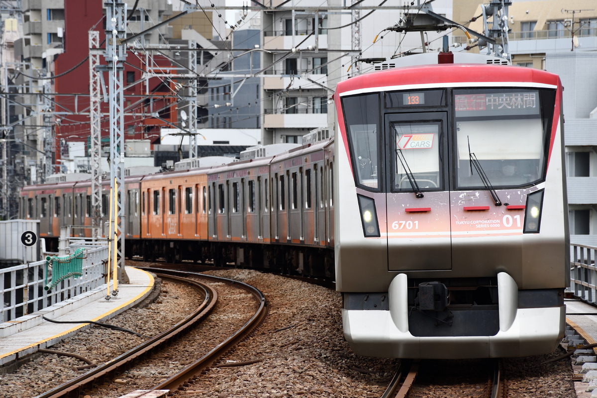 東急電鉄 長津田検車区 6000系 6101F