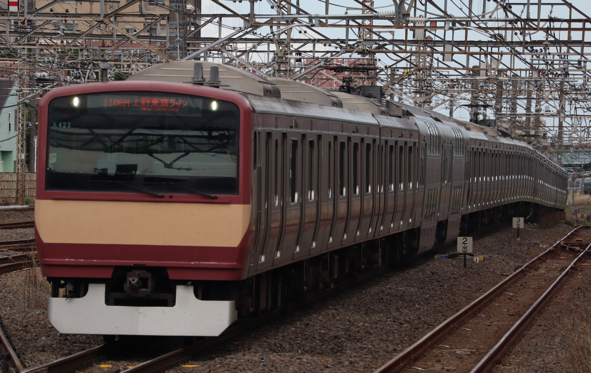 JR東日本 勝田車両センター E531系 K423編成
