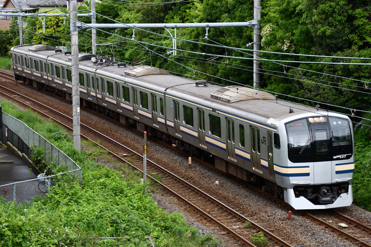 JR東日本 鎌倉車両センター本所 E217系 クラY-101編成