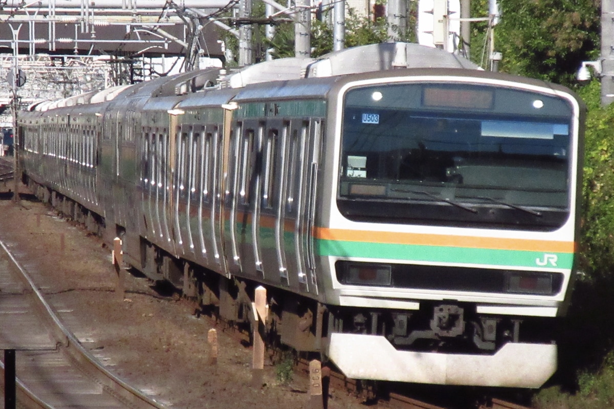 JR東日本 小山車両センター E231系 ヤマU503編成