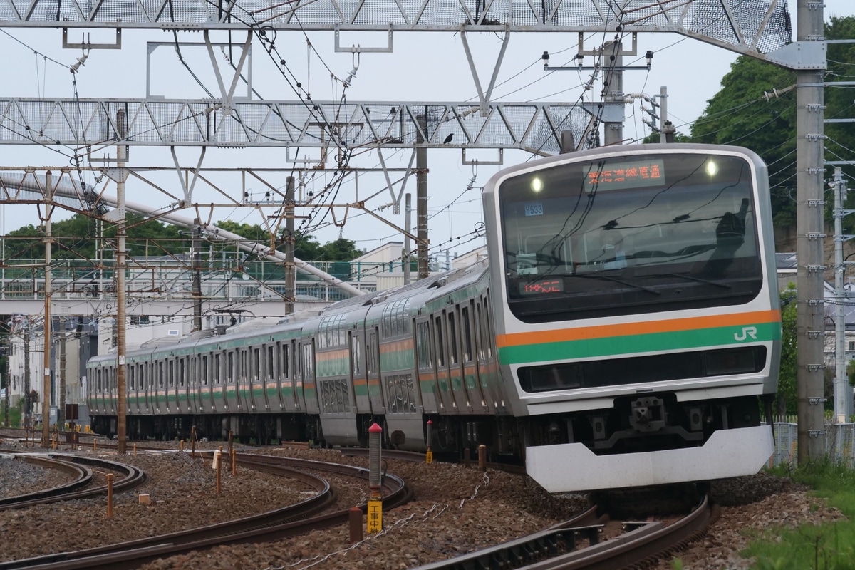 JR東日本  E231系 U533編成