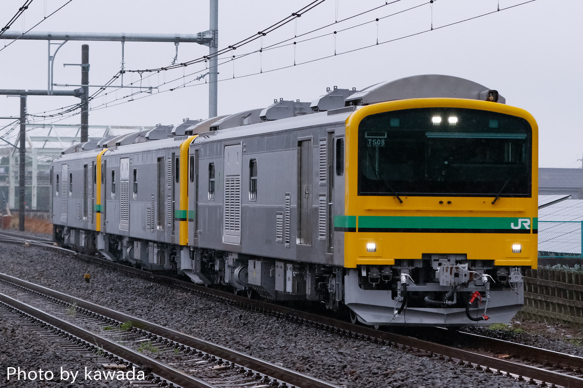 JR東日本  GVｰE197系 TSｰ08編成