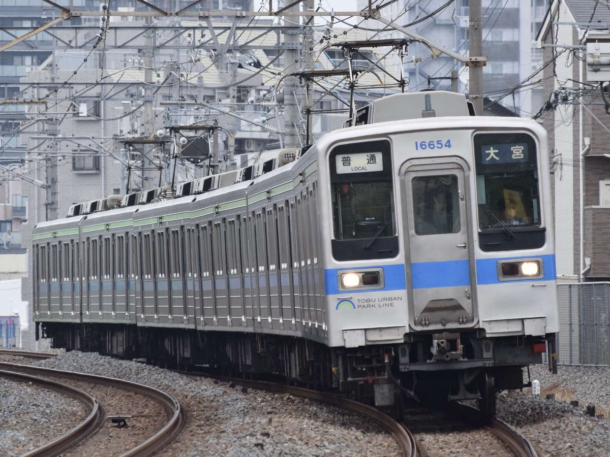 東武鉄道 南栗橋車両管区七光台支所 10050型 11654f