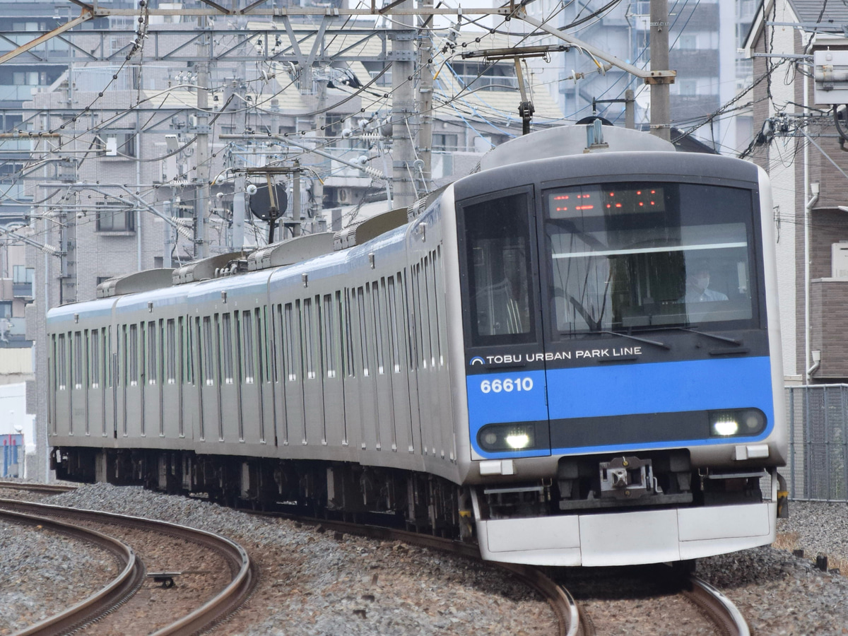 東武鉄道 南栗橋車両管区七光台支所 60000系 61610f