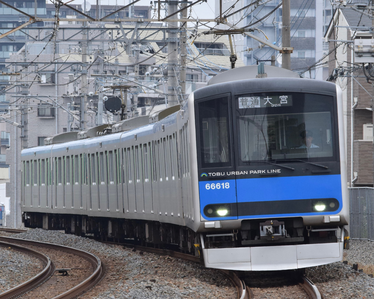 東武鉄道 南栗橋車両管区七光台支所 60000系 61618f