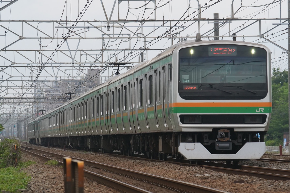 JR東日本  E231系 S-24編成