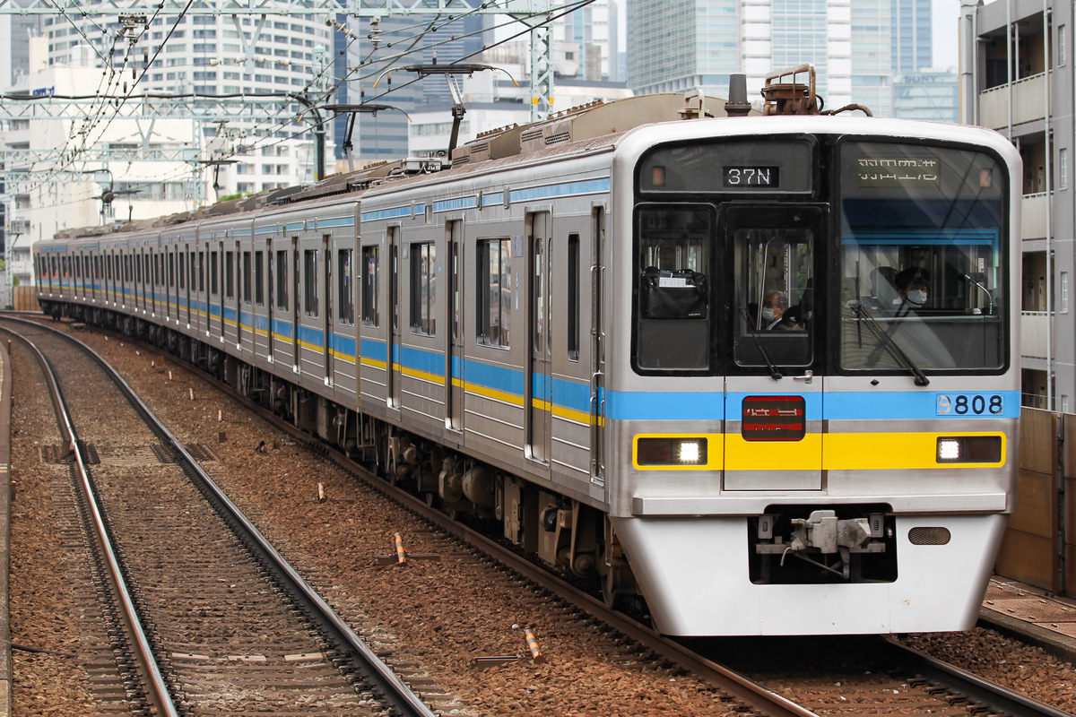 千葉ニュータウン鉄道 印旛車両基地 9800形 9808F