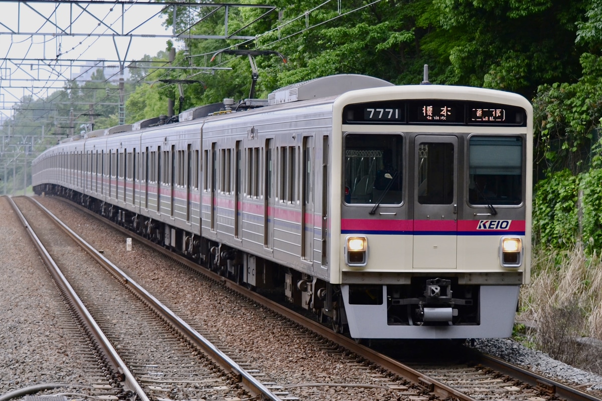 京王電鉄 若葉台検車区 7000系 7721F