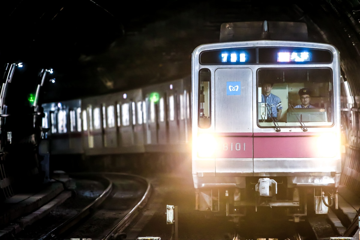 東京メトロ 鷺沼検車区 8000系 8101F