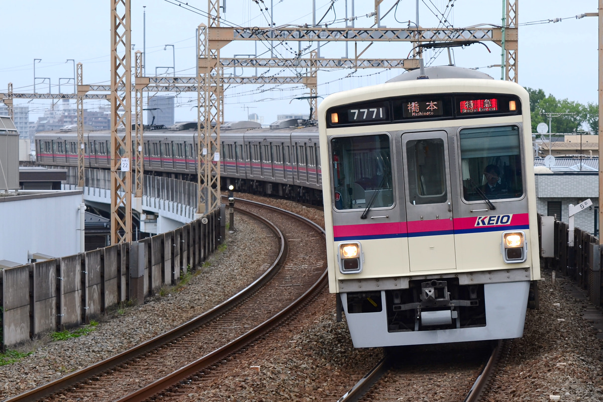 京王電鉄 若葉台検車区 7000系 7721F